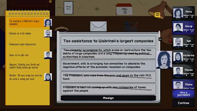 Editor's Hell - Newspaper Story screenshot 2