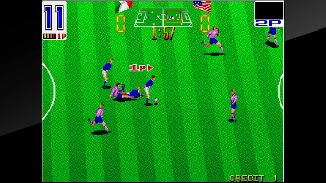 Arcade Archives FOOTBALL CHAMP screenshot 1