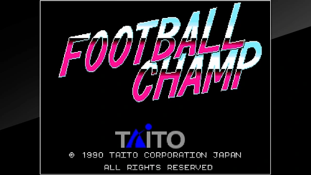 Arcade Archives FOOTBALL CHAMP screenshot 0