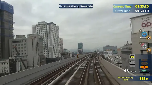 Korean Rail Driving Tour LRT Busan-Gimhae screenshot 4