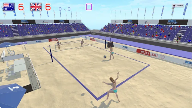 Summer Games Beach Volley screenshot 0