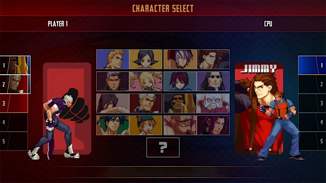 Rage of the Dragons NEO screenshot 1