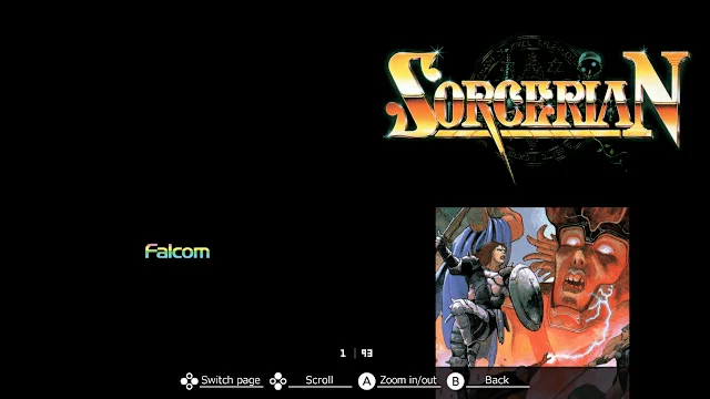 EGGCONSOLE SORCERIAN PC-8801mkIISR screenshot 6