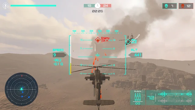 Helicopter Battle Arena Simulator screenshot 6