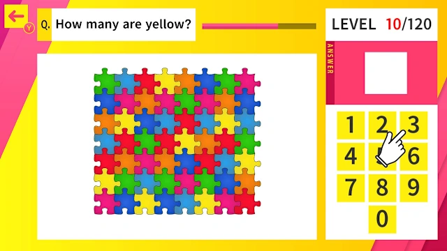 Choose and Easy NUMBER IQ QUIZ screenshot 1