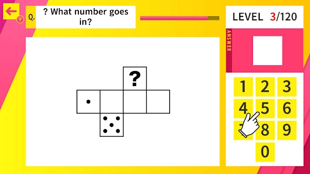 Choose and Easy NUMBER IQ QUIZ screenshot 0
