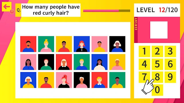 Choose and Easy NUMBER IQ QUIZ screenshot 3