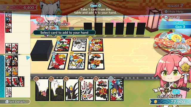 hololive Holo's Hanafuda screenshot 2