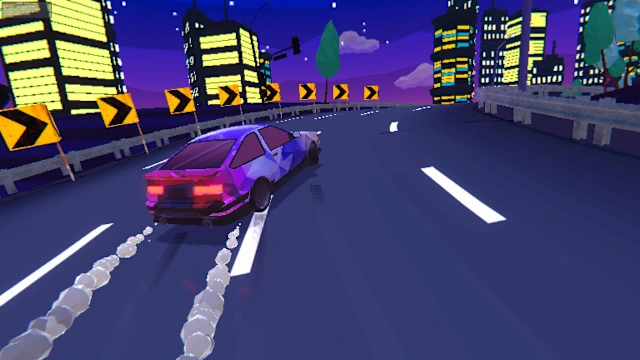 Pixel Retro Drift - Arcade Car Racing screenshot 1