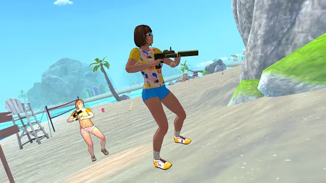 Bikini Beach: Anime Girls Assault screenshot 4