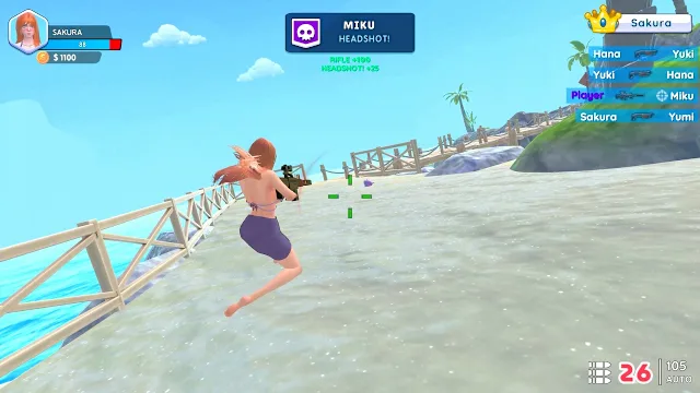Bikini Beach: Anime Girls Assault screenshot 2