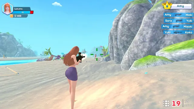 Bikini Beach: Anime Girls Assault screenshot 6