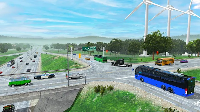 Coach Bus Driving Simulator screenshot 5