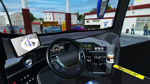 Coach Bus Driving Simulator screenshot 2
