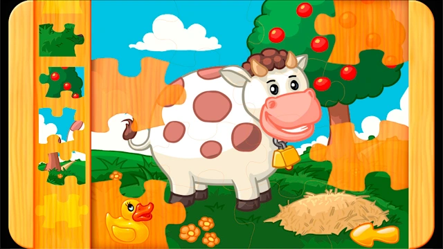 Animal Farm Jigsaw Games for Toddlers, Babies and Kids screenshot 0
