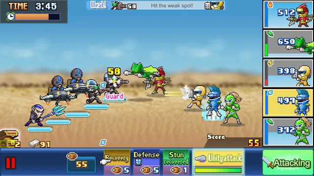 Legends of Heropolis DX screenshot 1