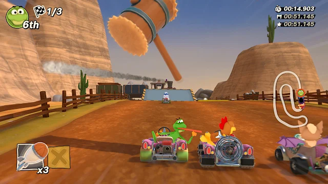 Moorhuhn Kart 4 screenshot 3