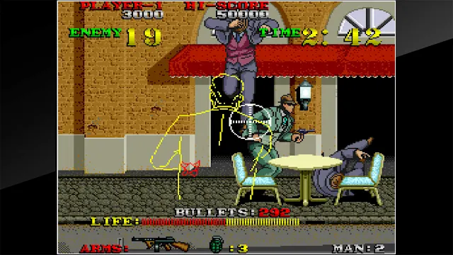 Arcade Archives LEAD ANGLE screenshot 0