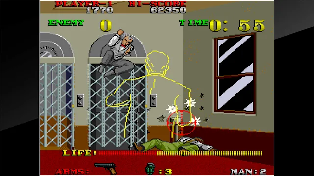 Arcade Archives LEAD ANGLE screenshot 4