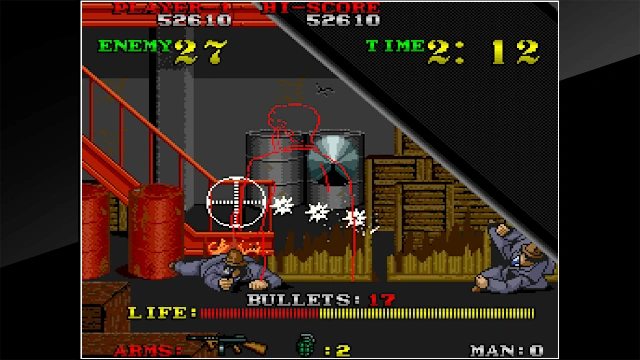 Arcade Archives LEAD ANGLE screenshot 3