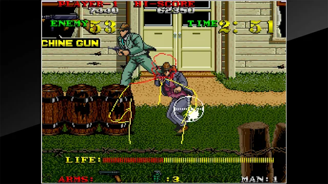 Arcade Archives LEAD ANGLE screenshot 5