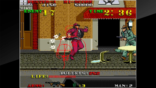 Arcade Archives LEAD ANGLE screenshot 1