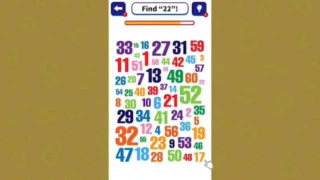 Brain Training!! Number Search screenshot 2