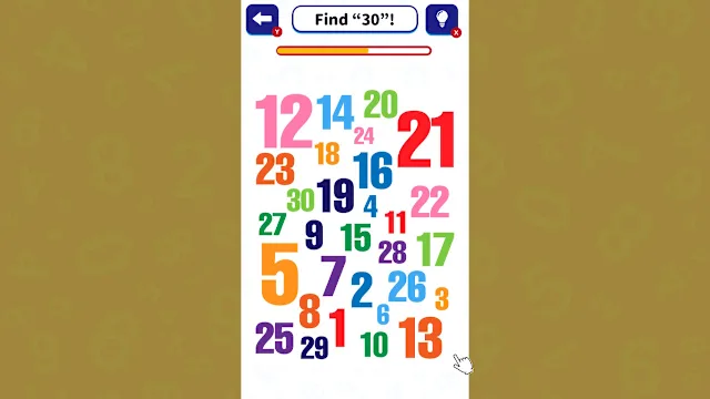 Brain Training!! Number Search screenshot 0