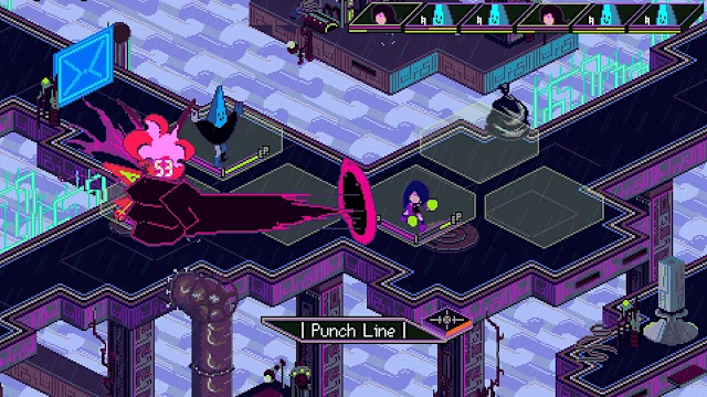 Keylocker | Turn Based Cyberpunk Action screenshot 1