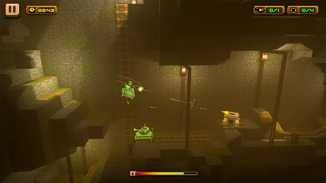 Blocky Heli Rescue screenshot 4