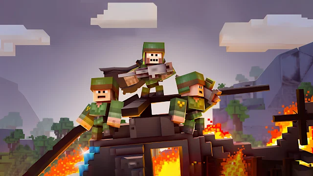 Blocky Heli Rescue screenshot 5