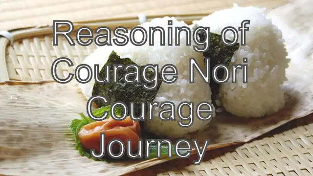 Courage Reasoning Nori 6.5 Courage, Departure