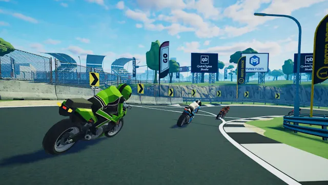 Toon Roads : Superbike screenshot 5