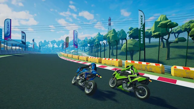 Toon Roads : Superbike screenshot 4