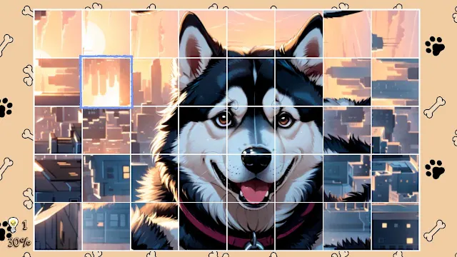 Puzzle World: Funny Dogs screenshot 1