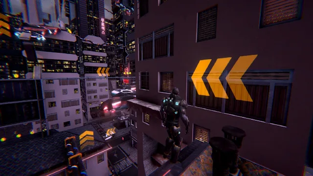 Cybermania Parkour Uprising screenshot 3