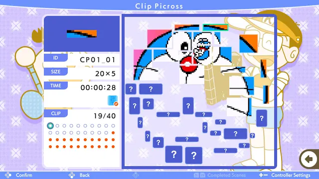 PICROSS S Doraemon & F Characters edition screenshot 6