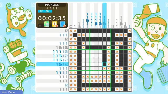 PICROSS S Doraemon & F Characters edition screenshot 4