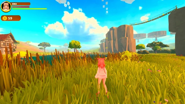 Rainbow Ascend: Anime Girls Go Up screenshot 6