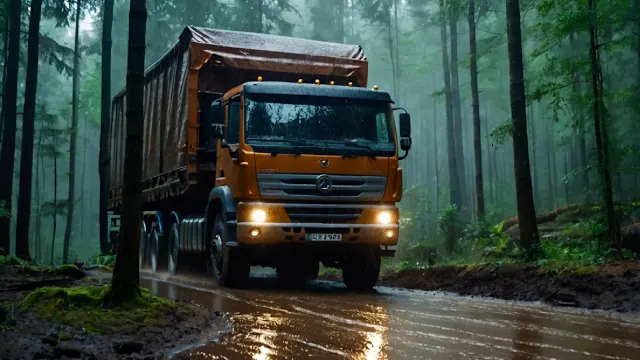 Offroad Truck Simulator screenshot 5