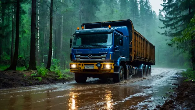 Offroad Truck Simulator screenshot 2