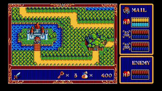 EGGCONSOLE POPFUL MAIL PC-8801mkIISR screenshot 3