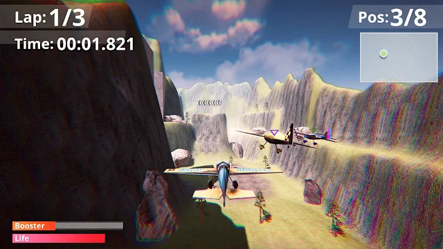 Sky Airplane Racer: Flight & Fight Simulator screenshot 4
