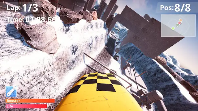 Sky Airplane Racer: Flight & Fight Simulator screenshot 2