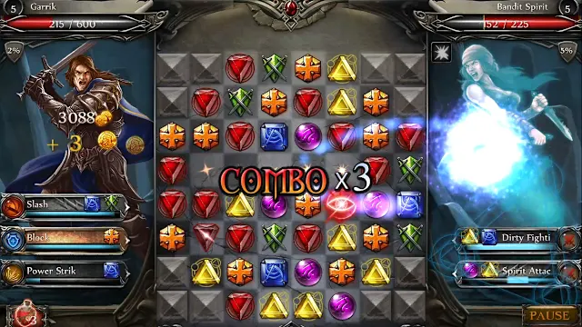 Jewel Fight: Heroes of Legend screenshot 0