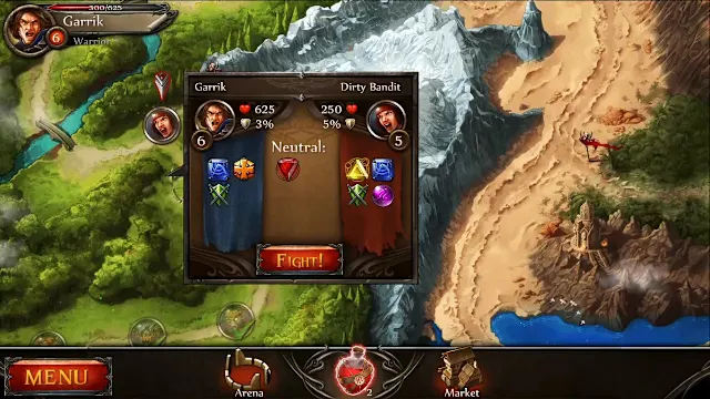 Jewel Fight: Heroes of Legend screenshot 1