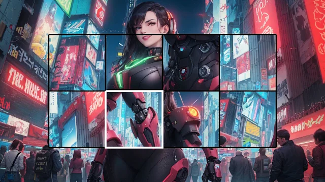 Sugoi Girls: Mighty Mecha screenshot 1