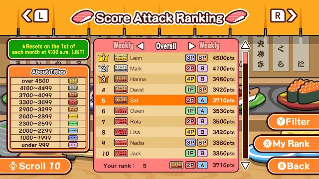SUSHI Drop screenshot 3