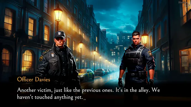 Hollow Police Emblem: The Visual Novel screenshot 0