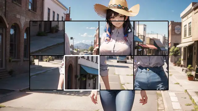 Hentai Girls: Crazy Cowgirl screenshot 1